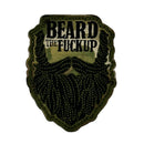 Beard the Fuck Up - 3" Laser Cut Patch-3
