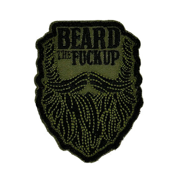 Beard the Fuck Up - 3" Laser Cut Patch - 0