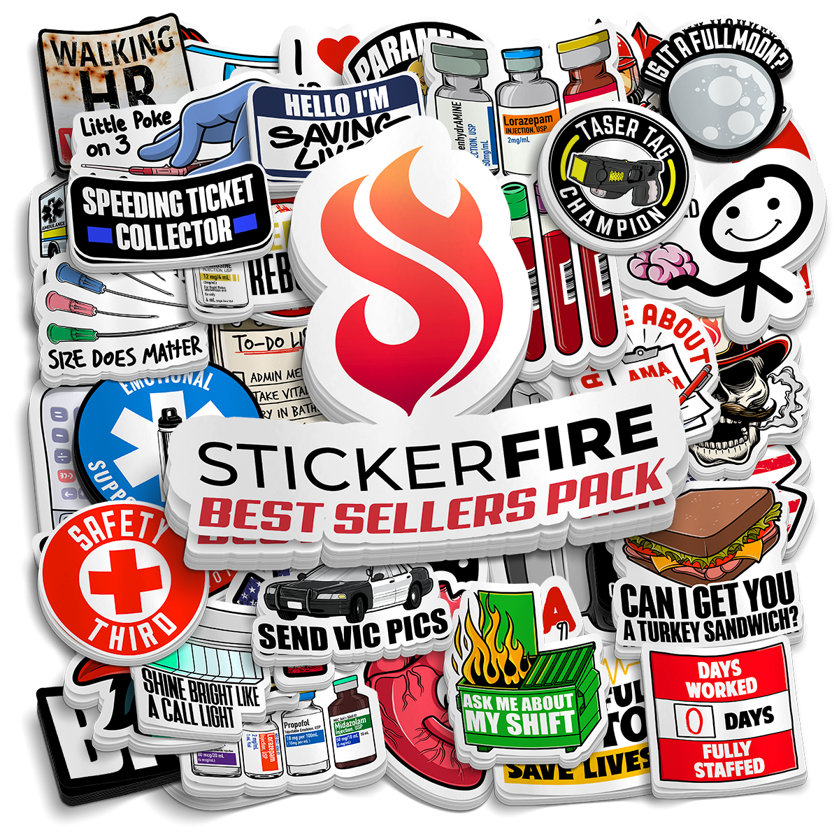 Best Sellers Sticker Packs | American Fire Brigade