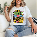 Best Mom Hands Down Shirts – Cute & Trendy Mother’s Day Gift Tees-1