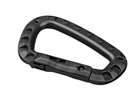 Hard Polymer D-Ring Carabiners (7 colors) - 0