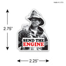Ultra Firefighter Sticker 3 Pack-5