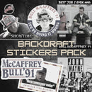 BACKDRAFT Stickers - 6 Pack-2