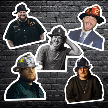 It's All Country Boys Stickers - 5 Pack