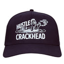 Hustle Like A Crackhead Custom Embroidered Hat-3