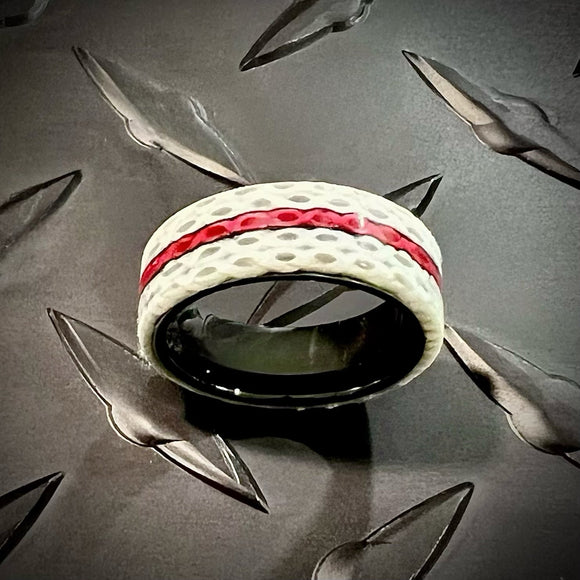 Thin Red Line - Fire Hose Ring