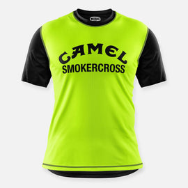 CAMEL SMOKERCROSS BIKE JERSEY DAY GLOW YELLOW