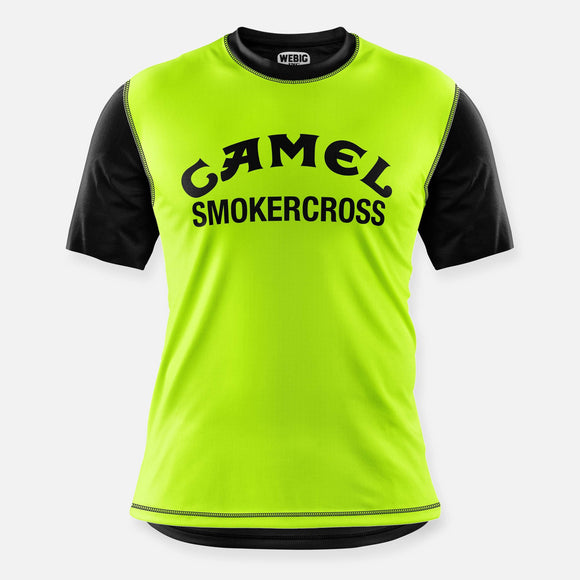CAMEL SMOKERCROSS BIKE JERSEY DAY GLOW YELLOW