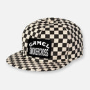CHECKERBOARD PIT CREW PATCH HAT COLLECTION BLACK-WHITE-14
