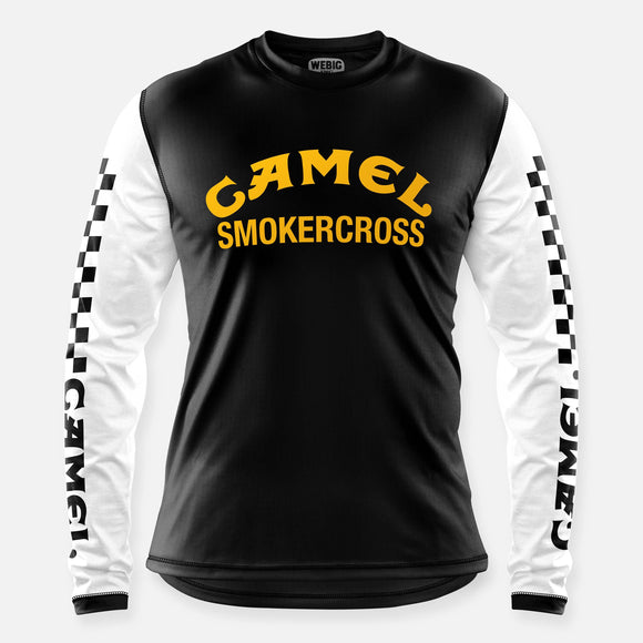 CAMEL SMOKERCROSS JERSEY BLACK-WHITE