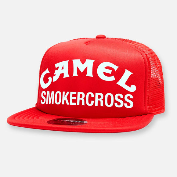 CAMEL SMOKERCROSS FLAT BILL HAT