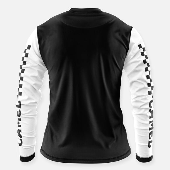 CAMEL SMOKERCROSS JERSEY BLACK-WHITE