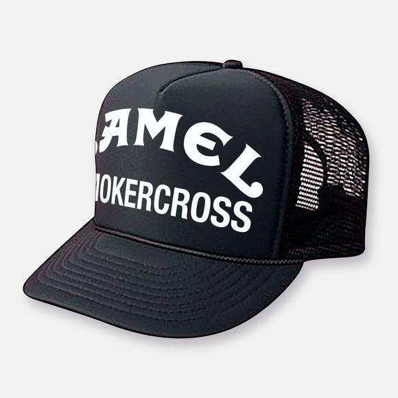 CAMEL SMOKERCROSS CURVED BILL HAT