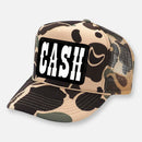 BROWN CAMO CURVED BILL HAT COLLECTION-21