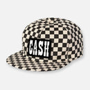 CHECKERBOARD PIT CREW PATCH HAT COLLECTION BLACK-WHITE-13