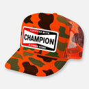 CHAMPION PIT CREW CURVED BILL PATCH HAT-16