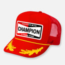 CHAMPION PIT CREW CURVED BILL PATCH HAT-11