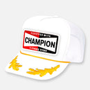 CHAMPION PIT CREW CURVED BILL PATCH HAT-13