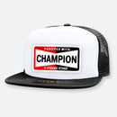 CHAMPION PIT CREW FLAT BILL PATCH HAT-6