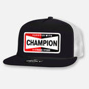 CHAMPION PIT CREW FLAT BILL PATCH HAT-3