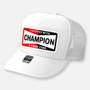 CHAMPION PIT CREW CURVED BILL PATCH HAT-19