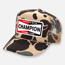 BROWN CAMO CURVED BILL HAT COLLECTION-2
