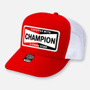 CHAMPION PIT CREW CURVED BILL PATCH HAT-1