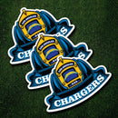 NFL Fire Helmet Stickers - 3 Pack-10