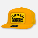 CAMEL RACE TEAM FLAT BILL PATCH HAT-1