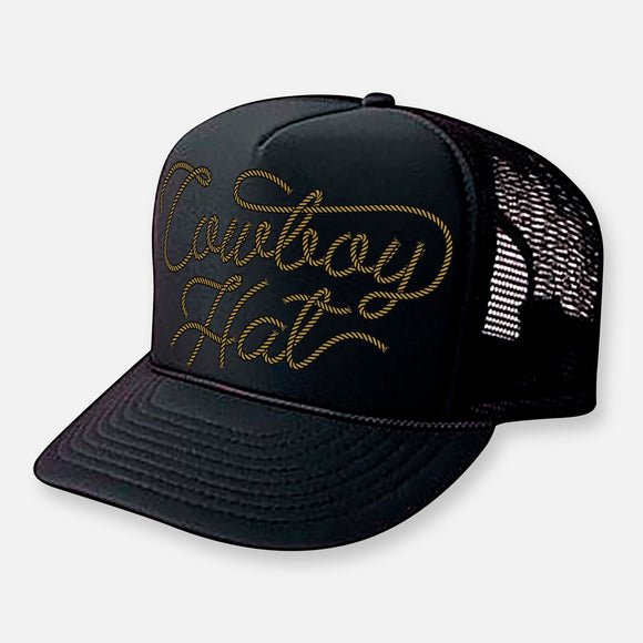 COWBOY CURVED BILL HAT