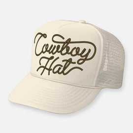 COWBOY CURVED BILL HAT