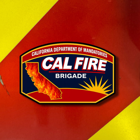 Calfire Brigade Decal
