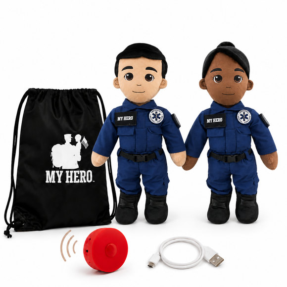 Paramedic Doll & EMT Doll | Recordable First Responder Gift
