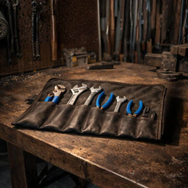 Combat Leather Tool Roll - 0