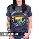 Women's Country Roads Boyfriend Fit T-Shirt-2