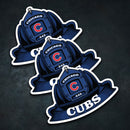 MLB (NL) Fire Helmet Stickers - 3 Pack-8