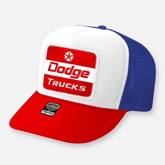 DODGE TRUCKS CURVED BILL PATCH HAT