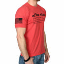 Men's Offensive Defined T-Shirt (Red)-3