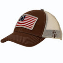 Betsy Ross Flag Patch Trucker Hat-4