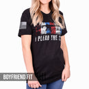 Women's "I Plead the 2nd" Boyfriend Fit T-Shirt by Pew Pew Nation-4