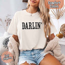 Darlin’ Comfort Colors Tee – Cute Country Girl Shirt, Western Cowgirl Style-1