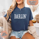 Darlin’ Comfort Colors Tee – Cute Country Girl Shirt, Western Cowgirl Style-6