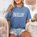 Darlin’ Comfort Colors Tee – Cute Country Girl Shirt, Western Cowgirl Style-24