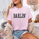 Darlin’ Comfort Colors Tee – Cute Country Girl Shirt, Western Cowgirl Style-25