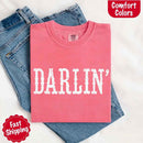 Darlin’ Comfort Colors Tee – Cute Country Girl Shirt, Western Cowgirl Style-19