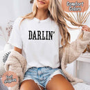 Darlin’ Comfort Colors Tee – Cute Country Girl Shirt, Western Cowgirl Style-28