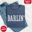 Darlin’ Comfort Colors Tee – Cute Country Girl Shirt, Western Cowgirl Style-7
