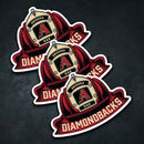 MLB (NL) Fire Helmet Stickers - 3 Pack-10