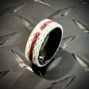 Thin Red Line - Fire Hose Ring-3
