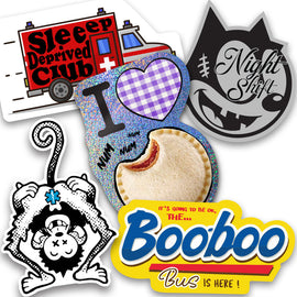 Fun EMT Medic 5 Pack Bundle Decal Sticker